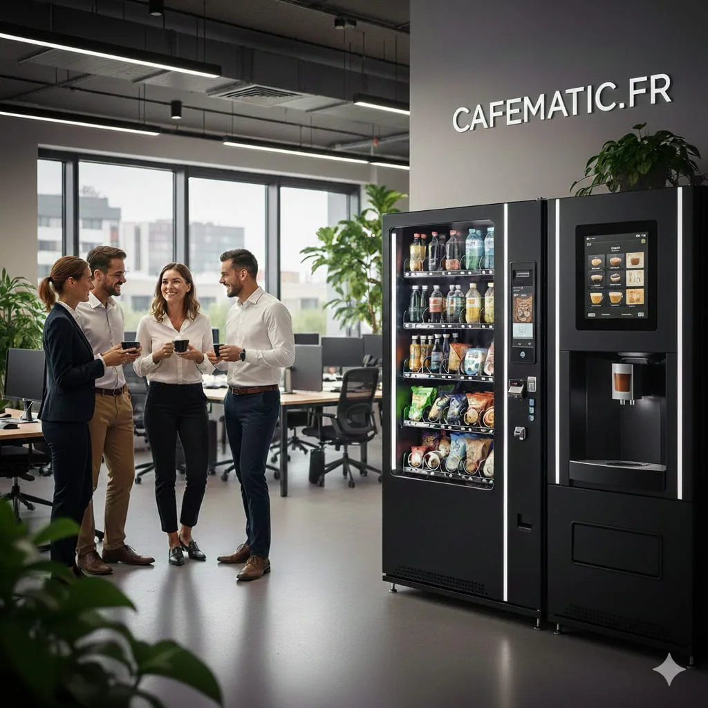 Les avantages d’un distributeur automatique de boissons pour votre entreprise
